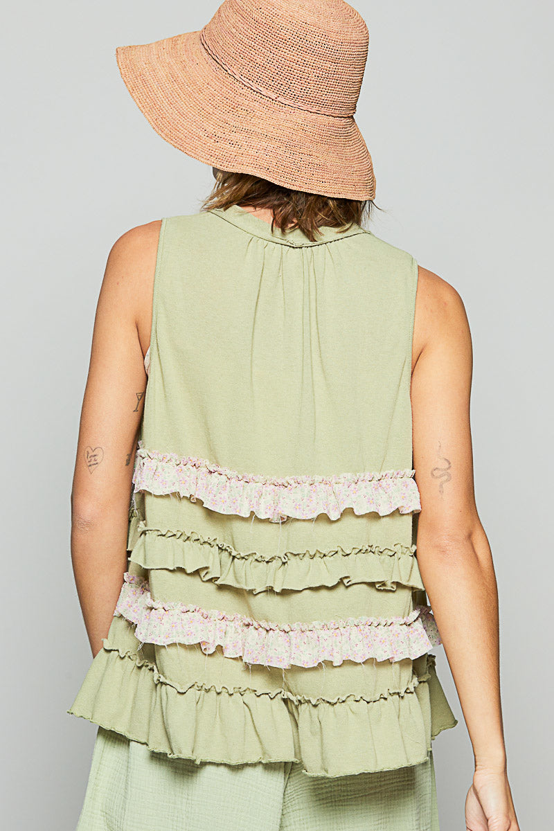Days of Ruffles Vest