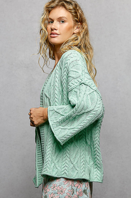 Essential Cable Cardigan