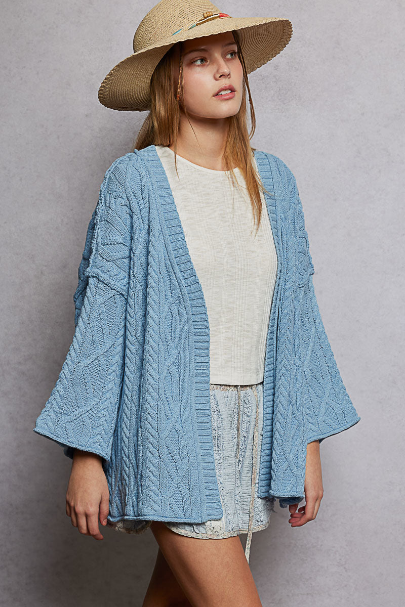 Essential Cable Cardigan