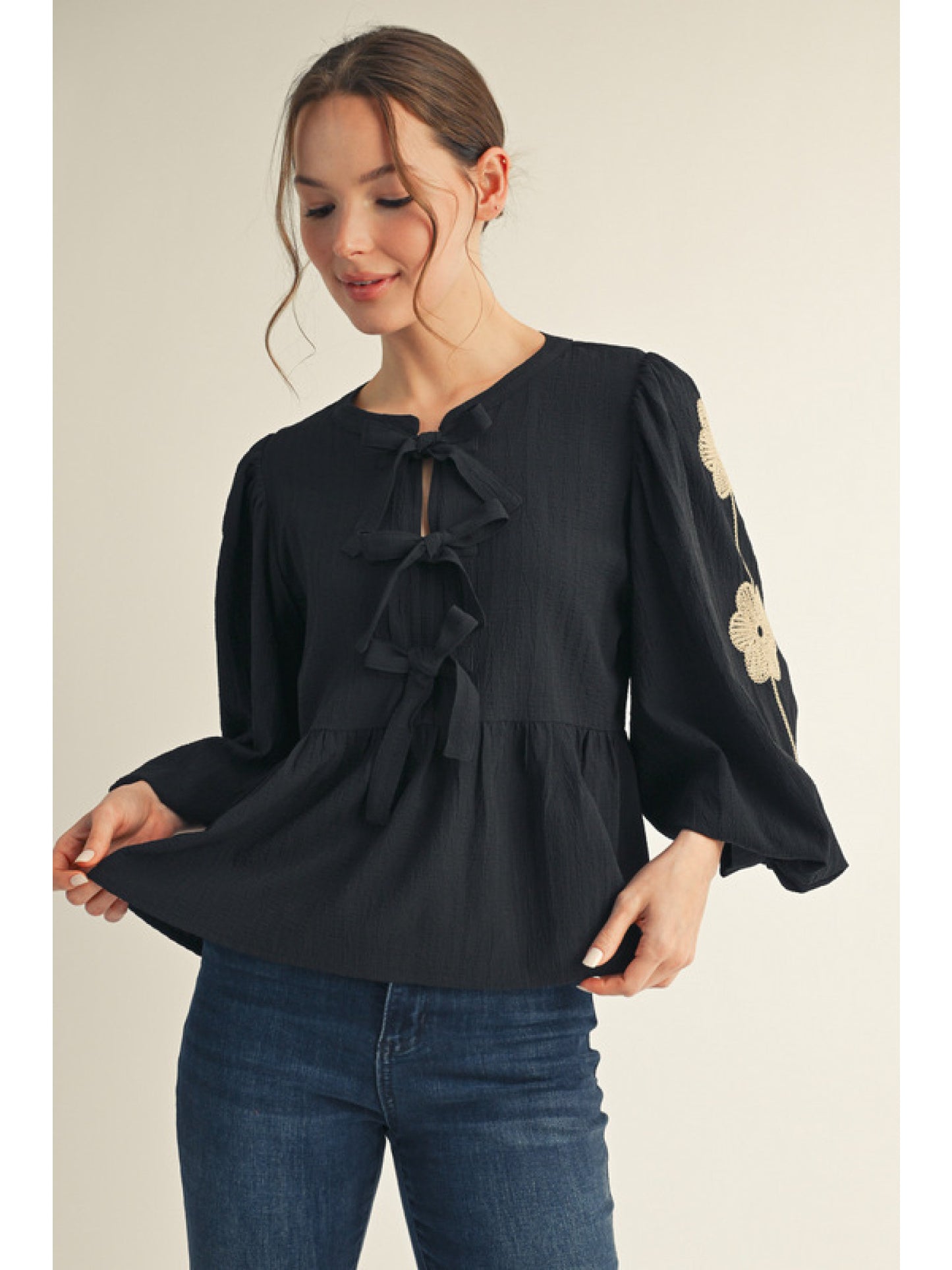 Bow & Bloom Top