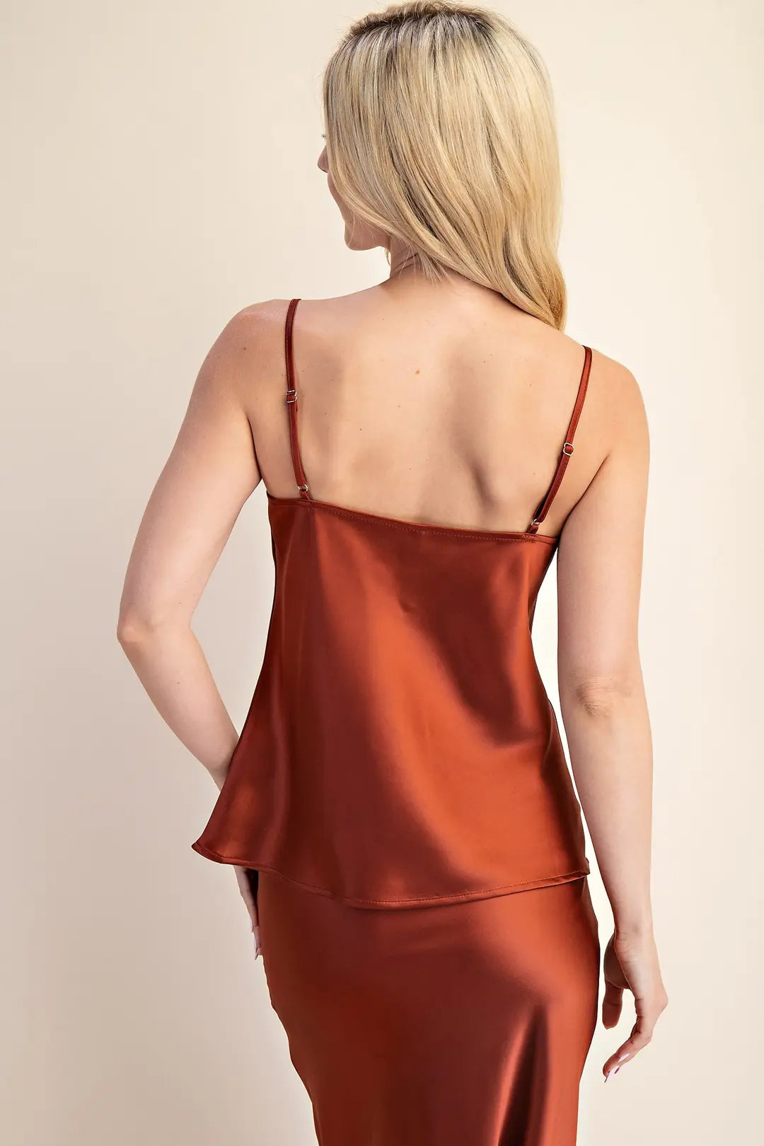 Lustrous Satin Camisole