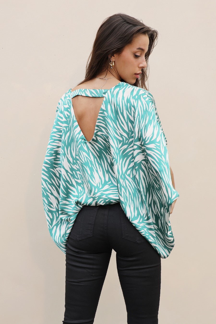 Color Theory Caftcan Blouse