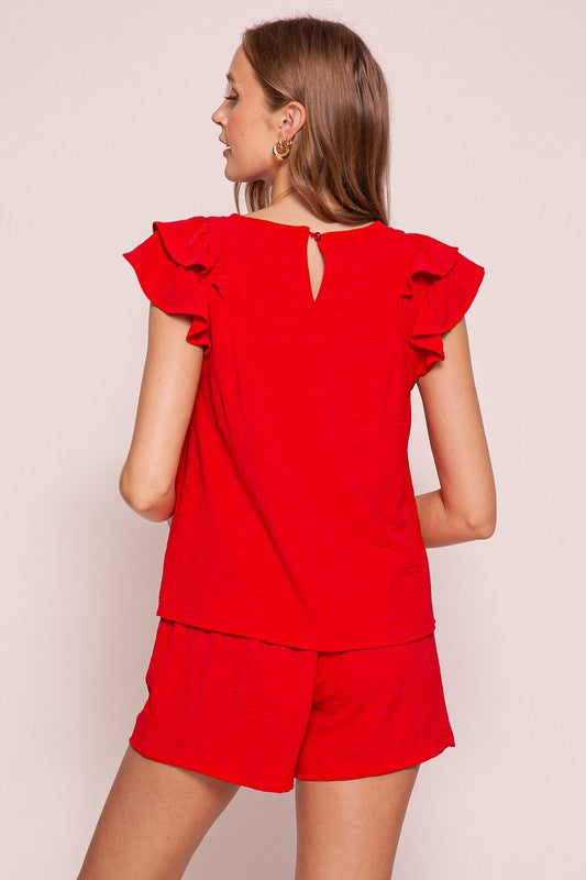 Brooklyn Ruffle Top