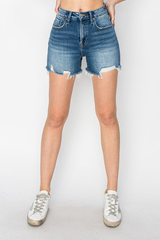 HR Clean Cut Hem Small Distressed Short