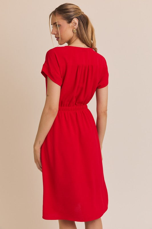 Airflow Red Dress