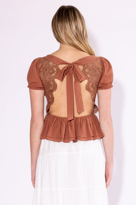 Laynee Peplum Top