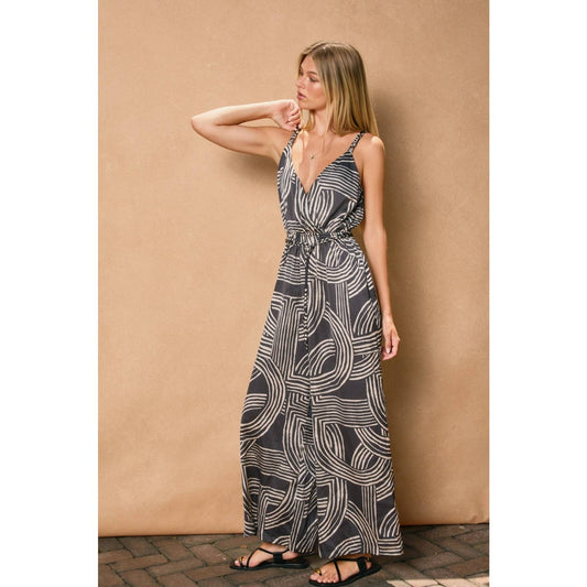 Monochrome MotionJumpsuit