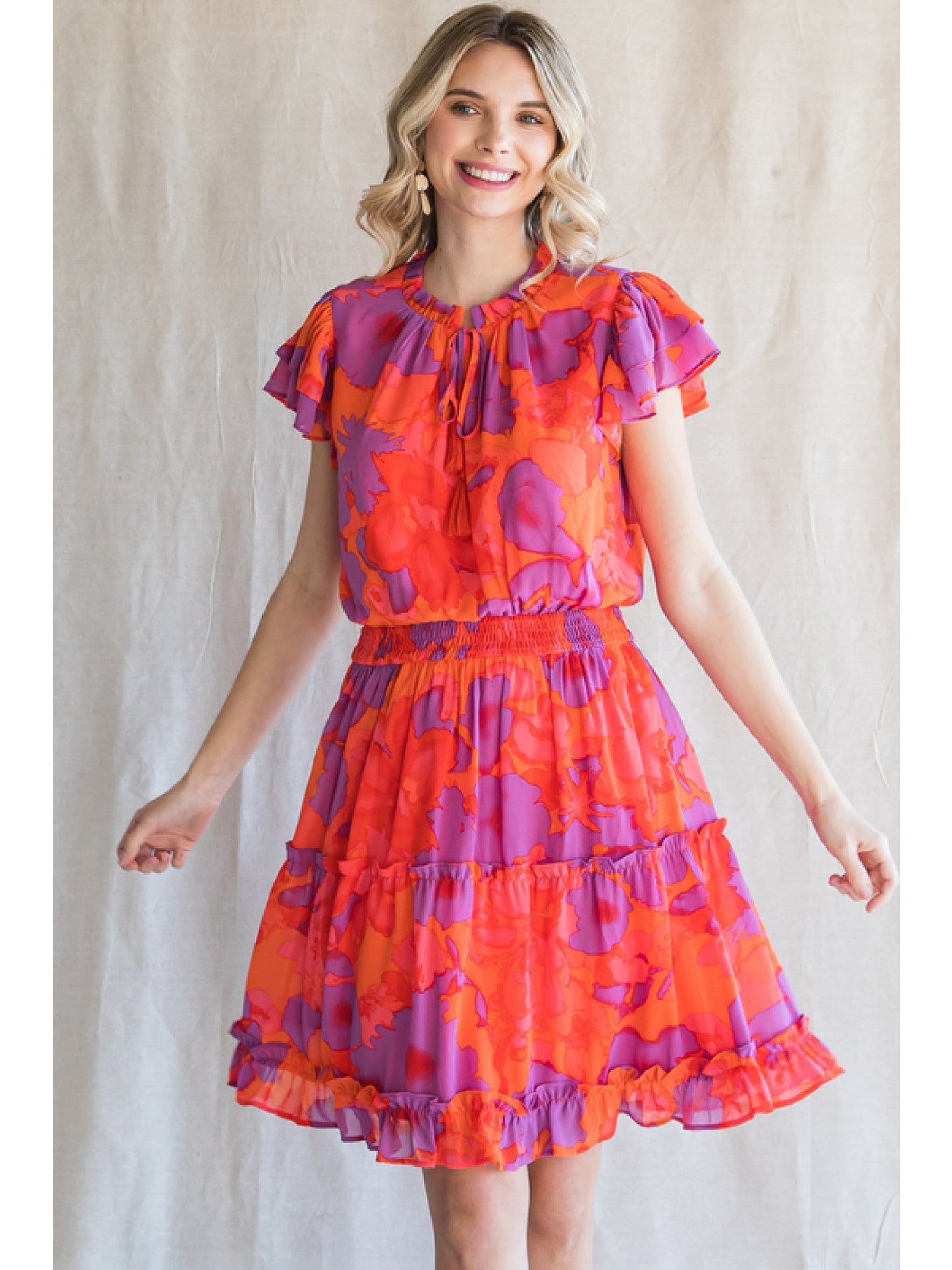 Citrus Burst Dress
