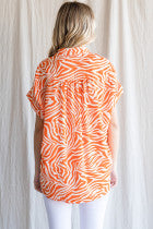 Zebra Queen Blouse