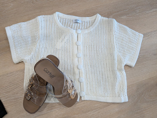 Emery Crochet Cardigan