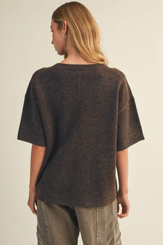Drop-Shoulder Pullover