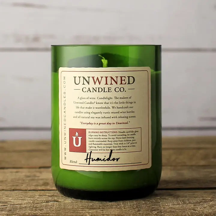 Unwined Signature Series Wine Bottle Candle