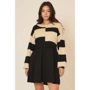 Biscotti Noir Sweater Dress