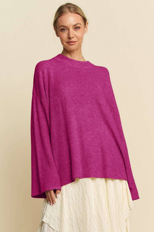 Devin Drop Shoulder Sweater