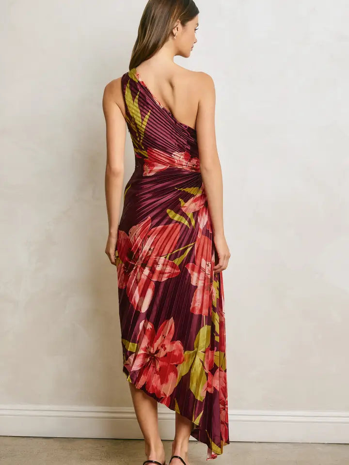 Athena One Shoulder Dress