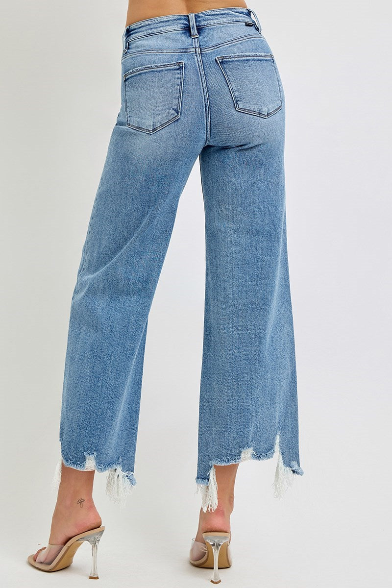Lennox HR Wide Step Hem Jeans