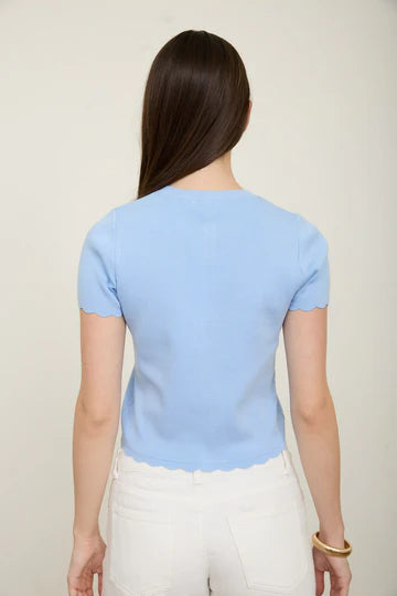 Lillette Scalloped Cardigan