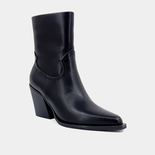 Victoria Black Bootie