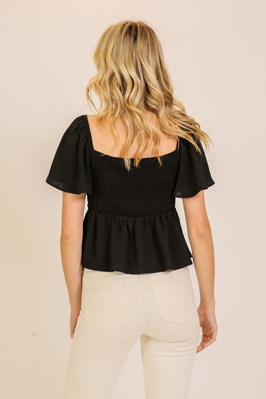 Elenore Knot Front Top