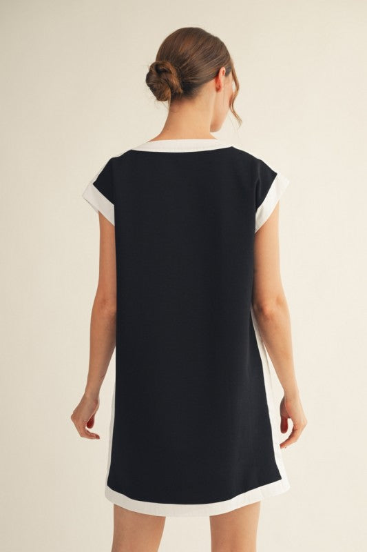 Nova Contrast Dress