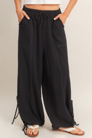 Gauze Tied Joggers