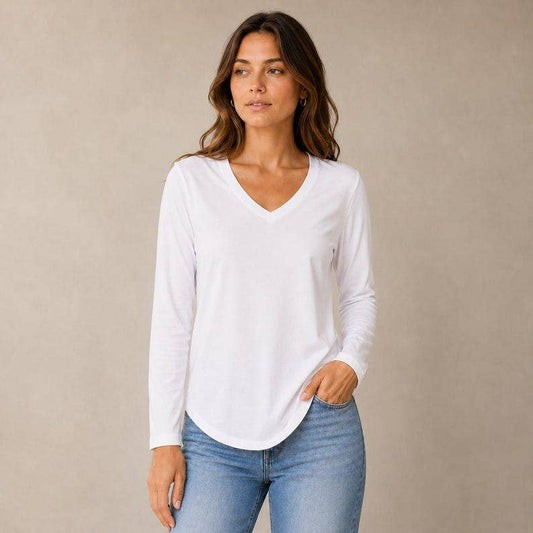 Rootease V-Neck Long Sleeve