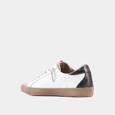 Paula Black Lizard Star Sneaker