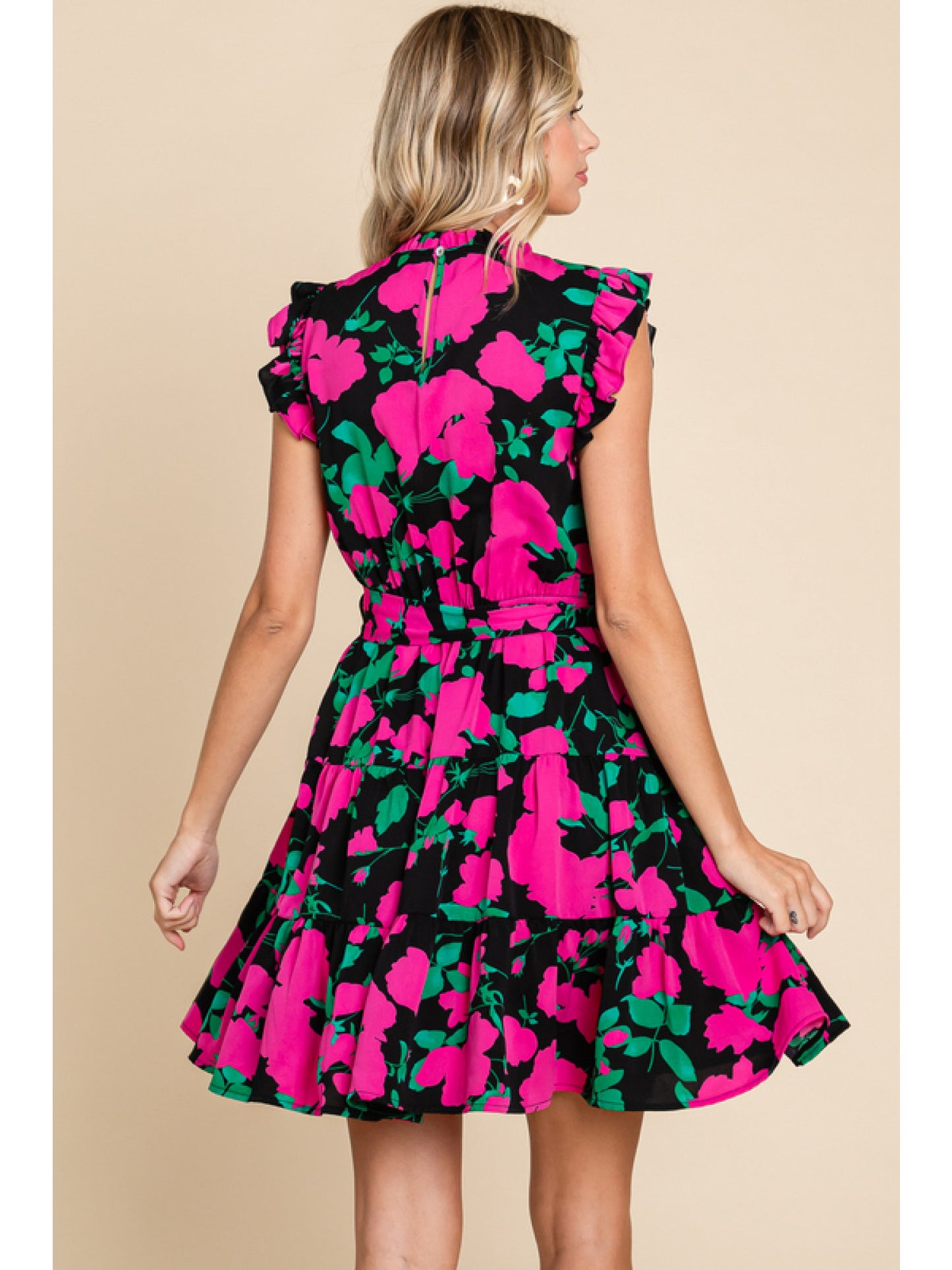 Pop of Pink Dress