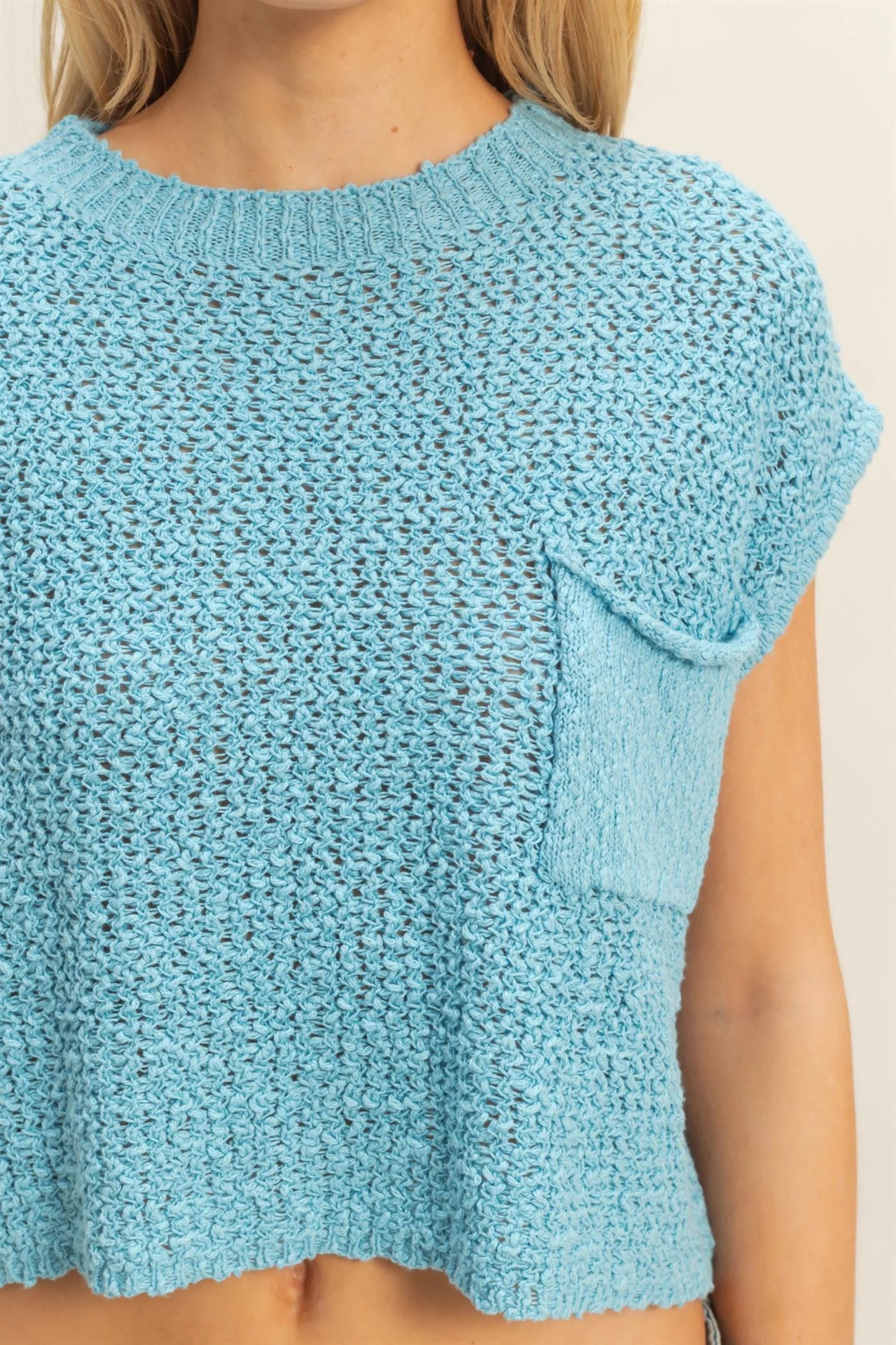 Cropped Weekend Sweater