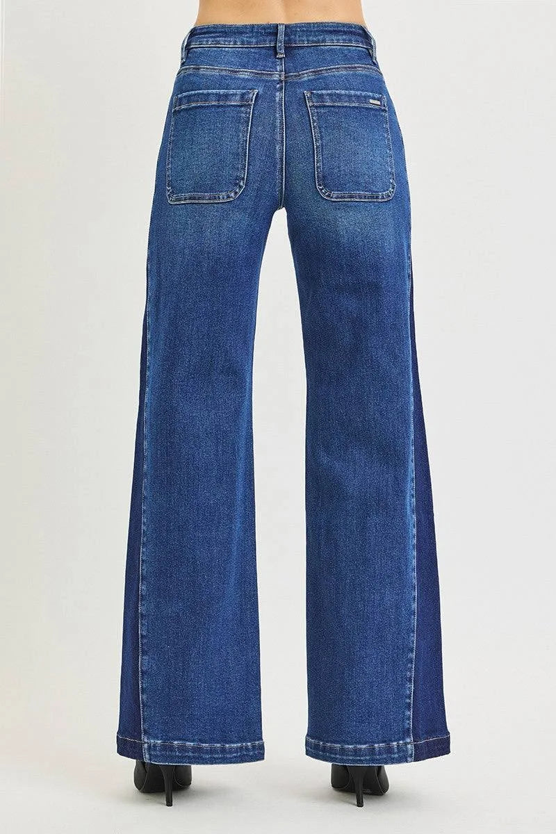 Josie HR Wide Leg Jean
