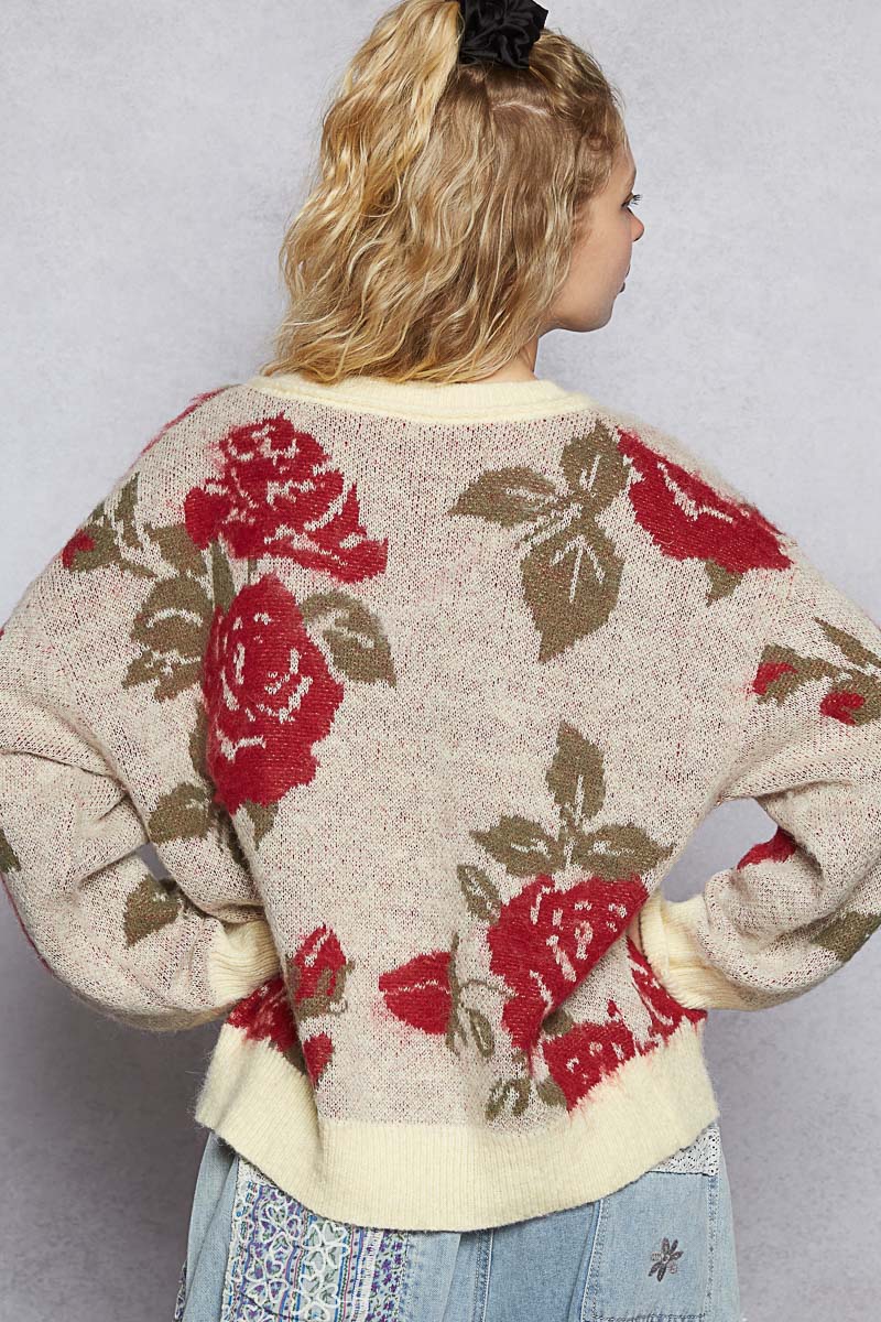 Enchanted Rose Sweater