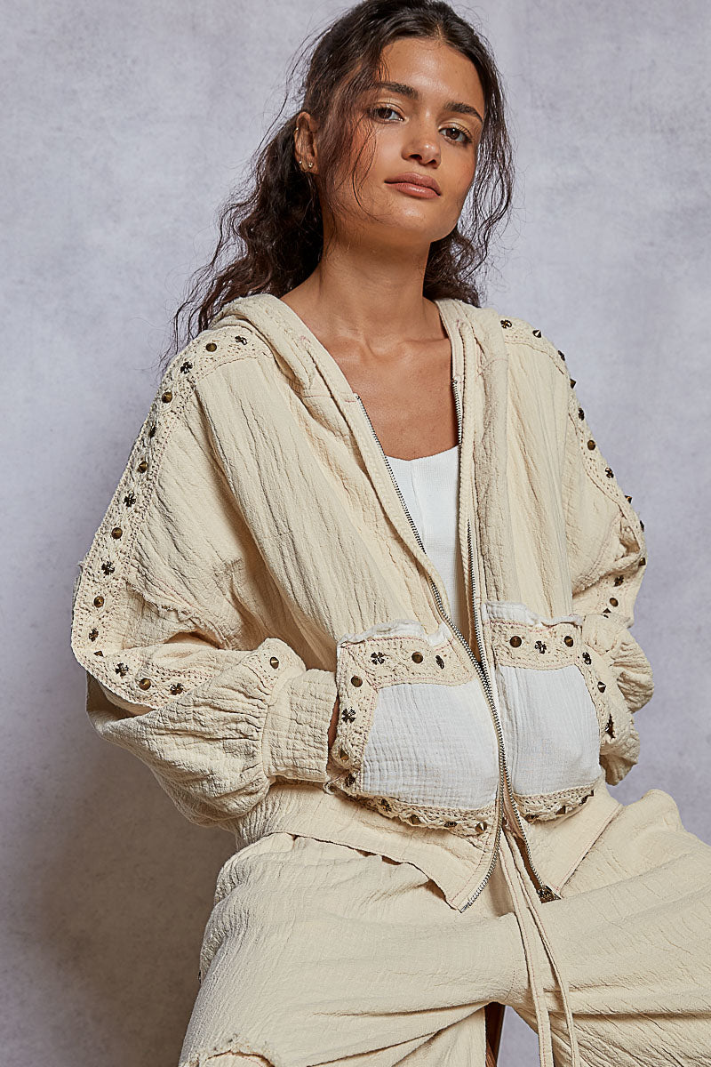 Steel & Lace Hoodie