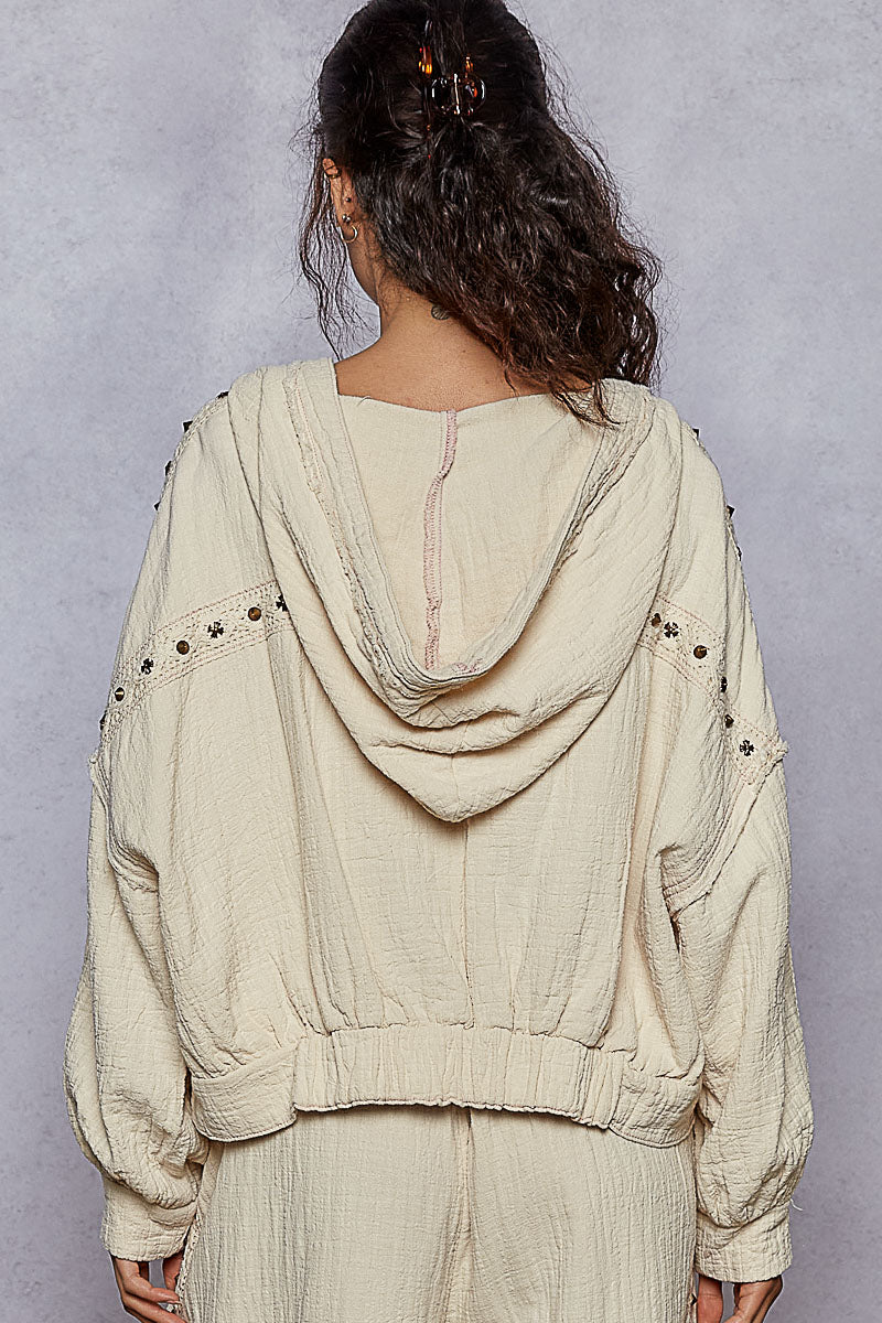 Steel & Lace Hoodie