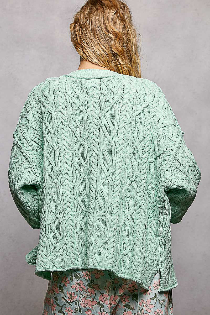 Essential Cable Cardigan