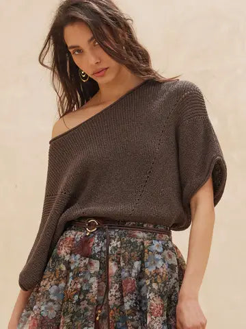 Pointelle Sweater