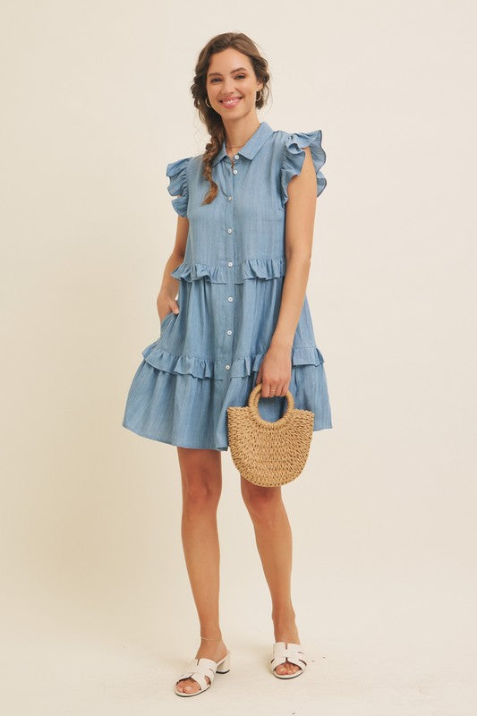 Willow Chambray Dress
