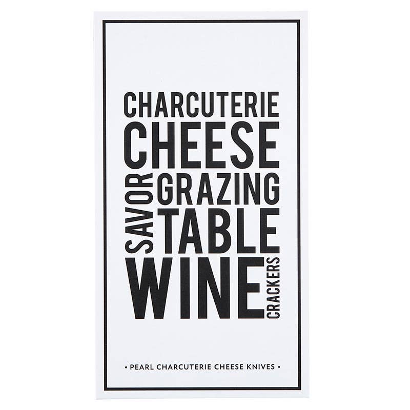 Pearl Charcuterie Book Box - Cheese Knives