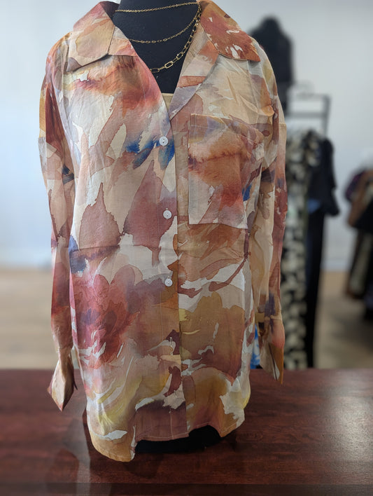 Autumn Wash Blouse