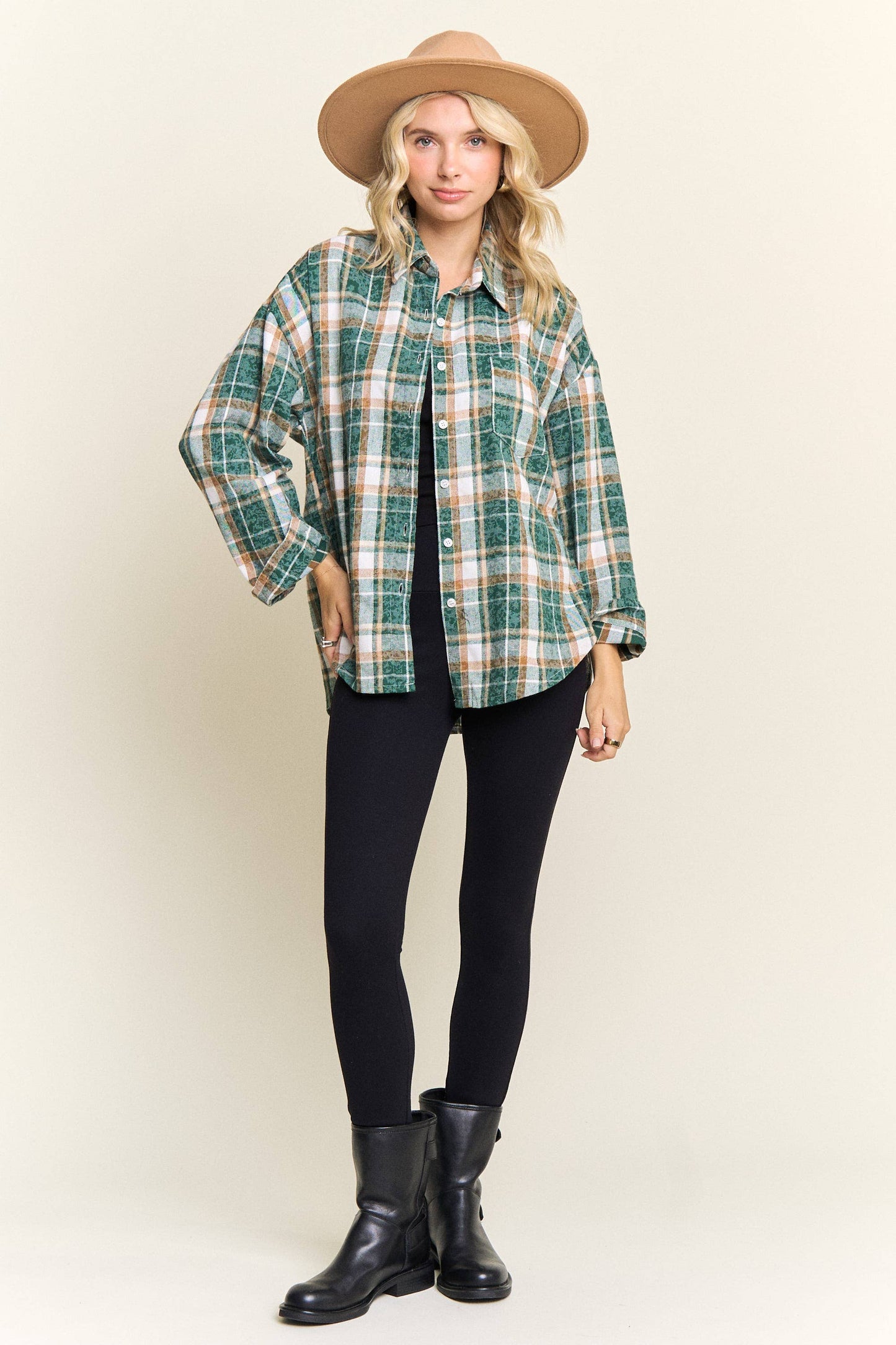 BURNOUT PLAID
