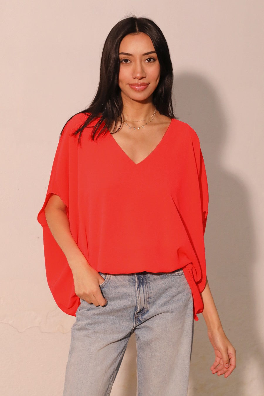 Color Theory Caftcan Blouse