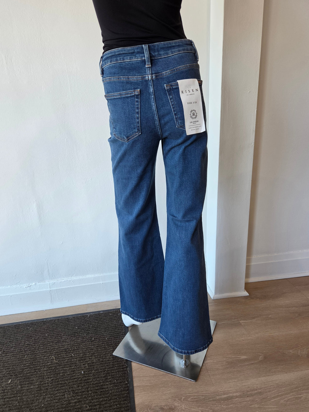 Delaney HR Wide Flare Jeans