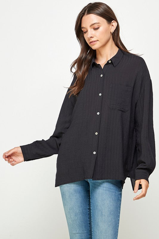 Midnight Shell Blouse
