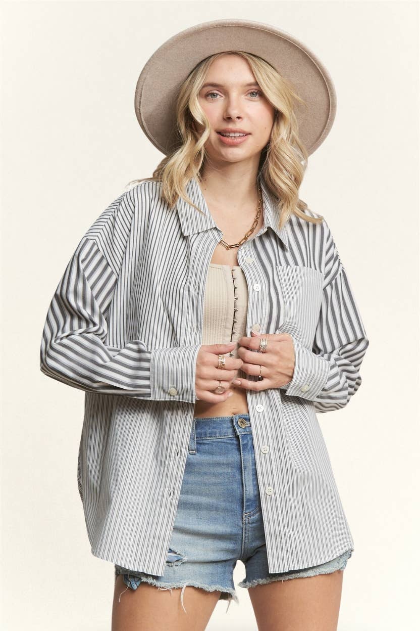 Walk The Line Blouse
