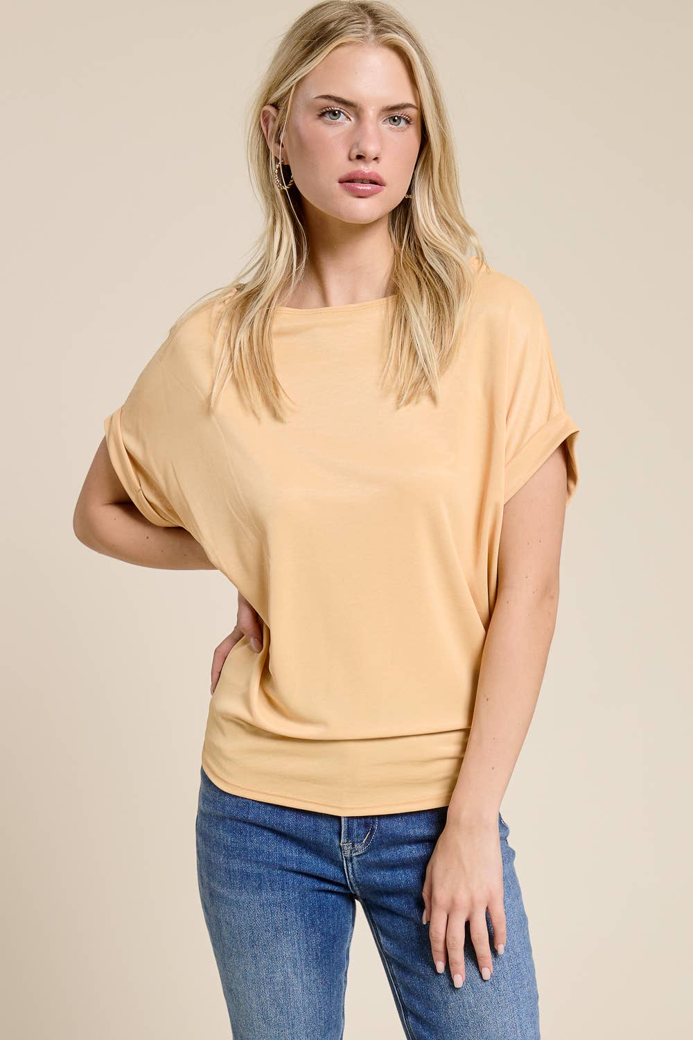 Kati Relaxed Dolman Sleeve Top