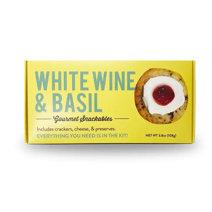 Snackables Red Wine & Rosemary & White Wine & Basil
