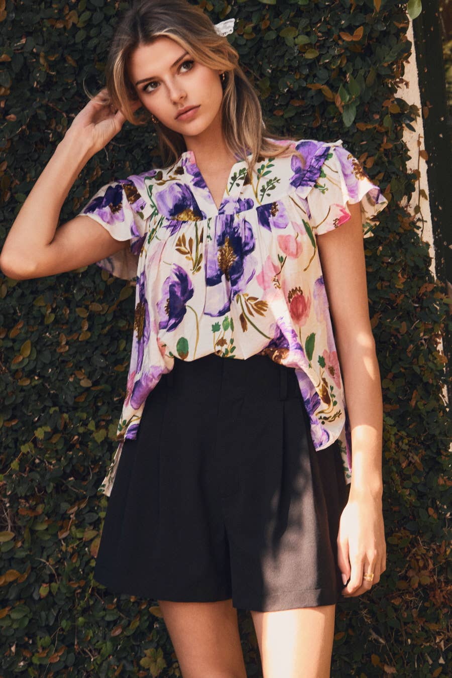 Violet Garden Blouse