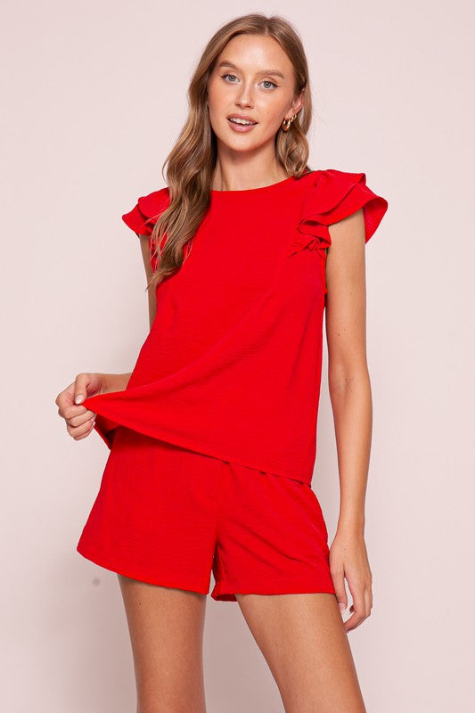Brooklyn Ruffle Top