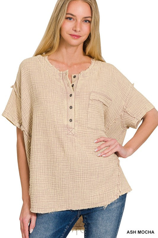 Sagewind Henley Top