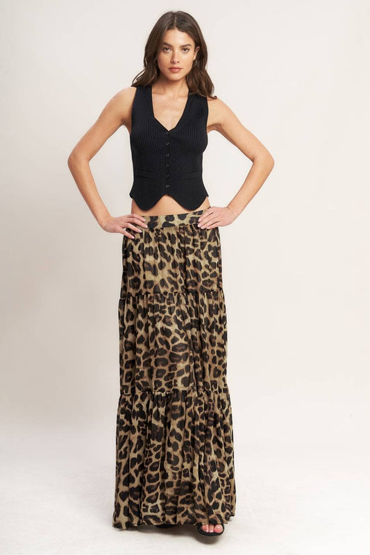 Wild Grace Maxi Skirt