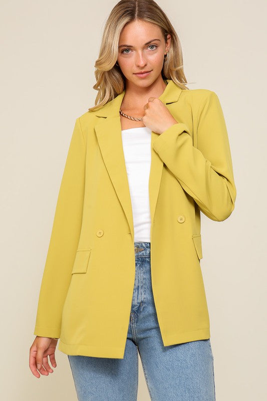 Pop of Color Blazer
